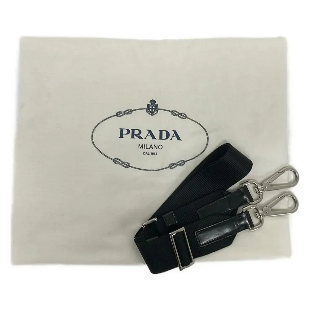 Prada Handbag Nylon Leather